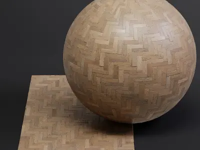 Parquet vol04 Herringbone 8K Seamless PBR Materials Texture