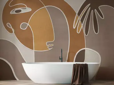 Serene Arch Portrait Texture