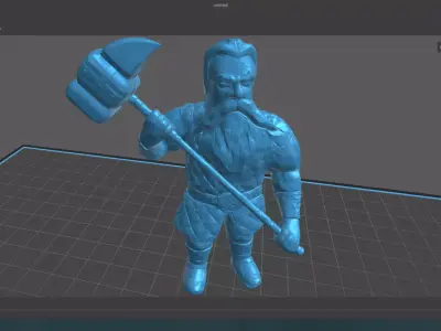 Dwarf entrance for 3d printing 3D print model
