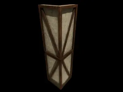 Modular Houses Low-poly 3D model