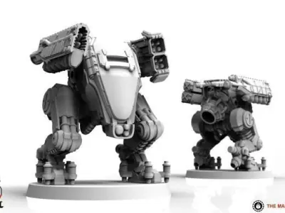 Jade Coalition - Y80 Combat Frame 3D print model