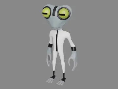 Grey Matter - Ben 10 3D model