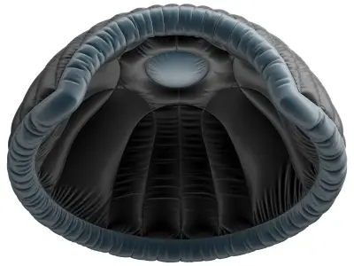 Inflatable tent 3D model