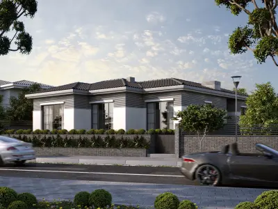 Classic Villa 1 3D model