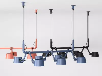 Bolt Pendant 6 Pack 3D model