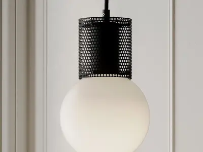 Perf Pendant Light by Jonathan Ben-Tovim 3D model
