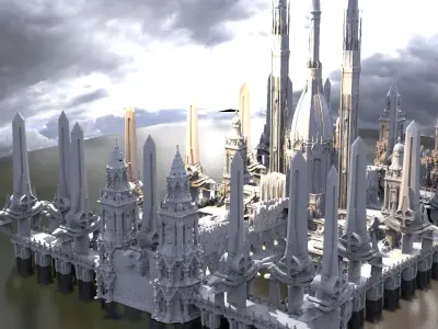 Sir Gawain Castle Fantasy  3D model