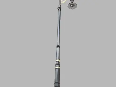 London Street Lamp 3D model