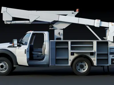  Ford F-550 Bucket Truck - Boom Truck 