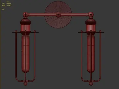Wall Lamp LOFT HOUSE W-111 3D model