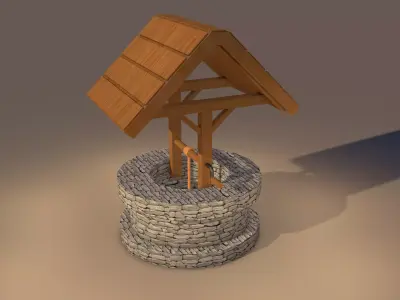 old well 3D model