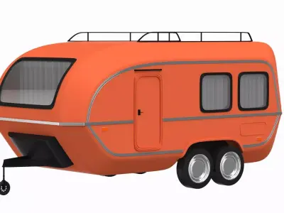 Caravan 03 3D model