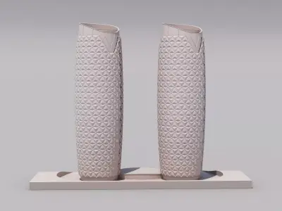 Al Bahar Towers ABU DHABI  3D print model