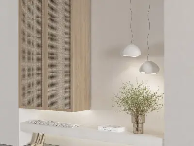 Hallway Furniture 06 3D model