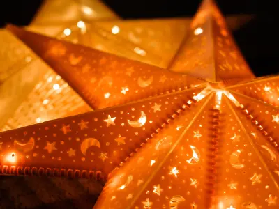 CHRISTMAS STAR LIGHT 3D print model