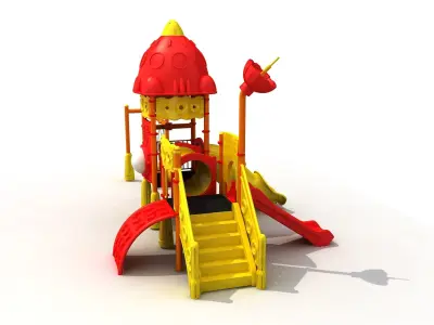 Space Metal Playground 056 3D model