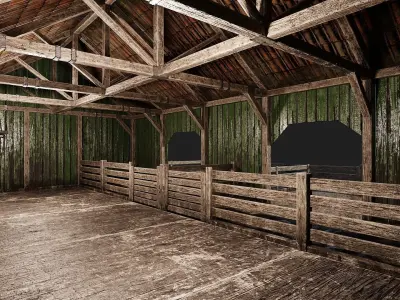 1 - 40 FARM BUILDINGS PACK 4K Textures GameReady