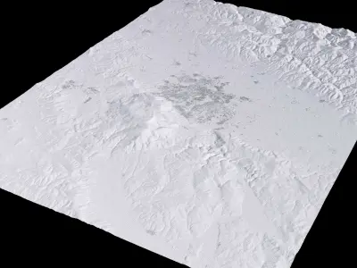 Sofia Bulgaria City Landscape 3D Model 3D model