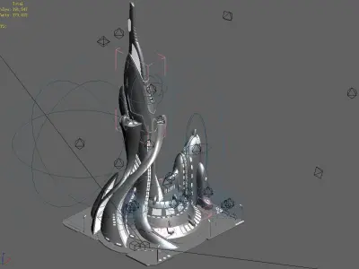 Building - Fleet - Power System 03 3D model