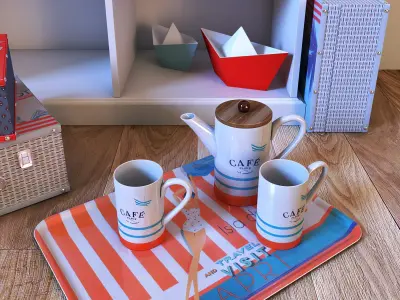 Maison du Monde - Tendance Capri Pop 3D model