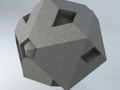 Sci Fi Shapes The Dice of Fantasy 3D model