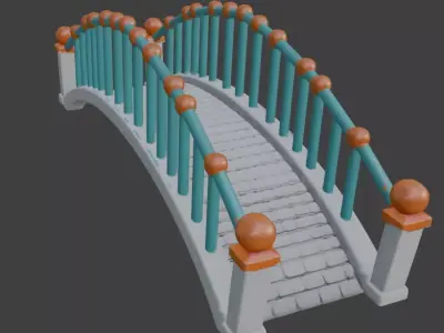 Bridge 3D Model 3D model