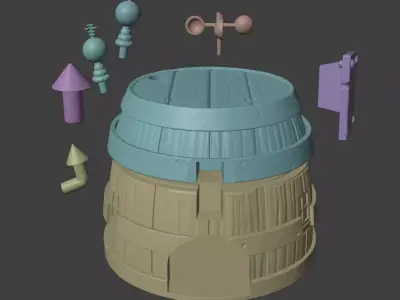 Cranky Lab Donkey Kong 64 3D print model