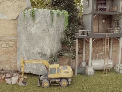 Defense Tower 3D model