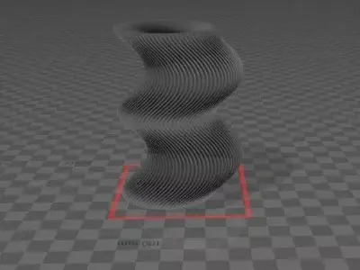 3D printer vase 103 3D print model