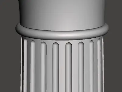 Demo greek column - Columna griega Free 3D model