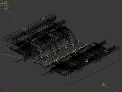 Satellite City - Bridge 01 3D model