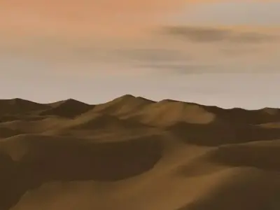 Desert 3D model