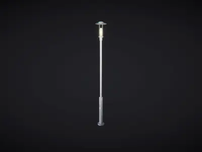 Lamp Post 02 3D model
