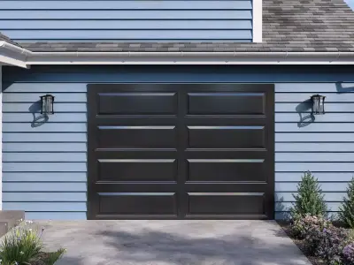 Garage Door 02 3D model