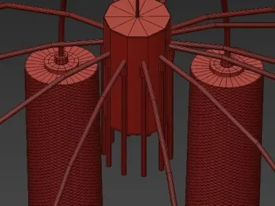 Ceiling Lamp Anonymous 3D model