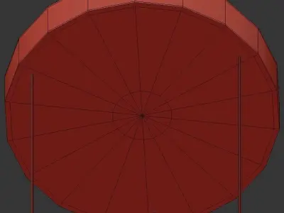 Golden Disc 3D model