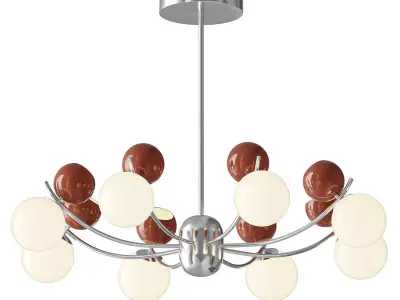 Helio Chandelier 3D model