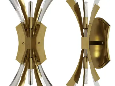Vida Wall Sconce Low-poly 3D model
