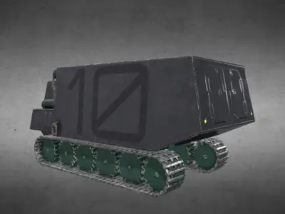 Atomic Truck 3D model