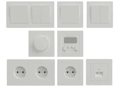 Home Electrification BLENDER 3D Model Cycles 3D model