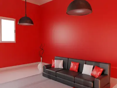 Living Room 12x18 LR2 3D model