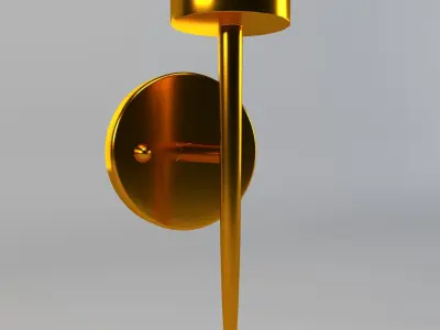 wall light - wall lamp - indoor wall lamp - lighting Low-poly 3D model