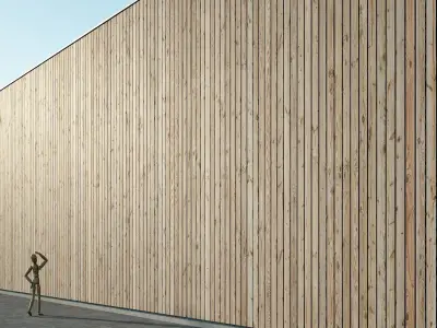 Woodfacades vol02 Timber Facade 8K Seamless PBR Materials Texture