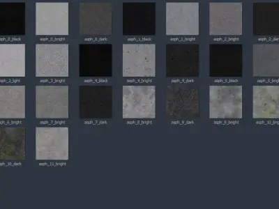 4K Road Asphalt Textures Texture