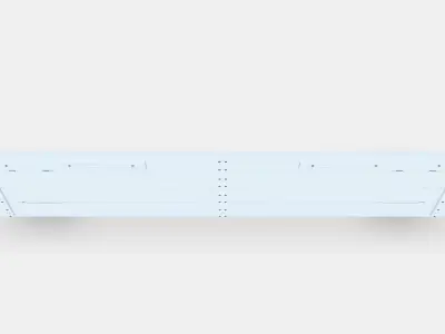 NORDLI Headboard Low-poly 3D model