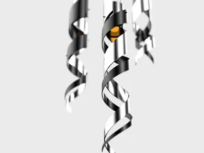 Spiral light 3D model