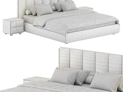 Farve bed 3D model