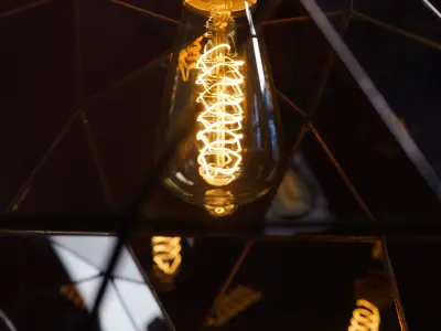 Pendant geometric glass light The Big Dome Free 3D model