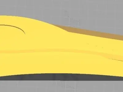 Light of foliar 3D model