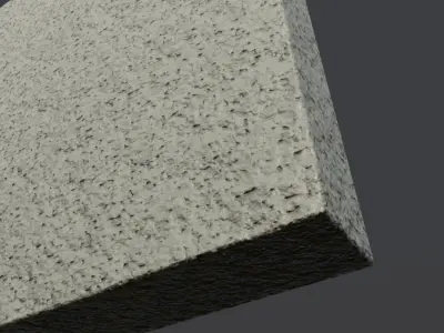 Modular Railing Set-3 Low-poly 3D model